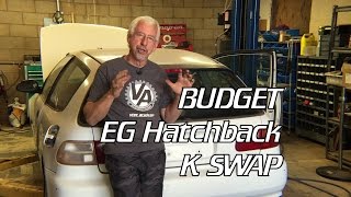 Civic EG Budget K SWAP Part 1 [upl. by Arty]