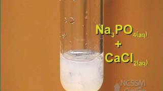 Double Displacement CaCl2 and Na3PO4 [upl. by Eak]