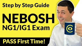 The 2024 Step by Step Guide to PASSING your NEBOSH NG1IG1 OBE Open Book Exam FIRST TIME [upl. by Anuayek]