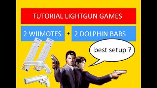 Tutorial 2 players wiimotes  2 mayflash dolphin bars  demulshooter [upl. by Auginahs712]