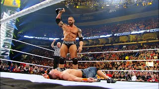 John Cena vs Batista  WWE Championship Match Elimination Chamber 2010 [upl. by Orferd]