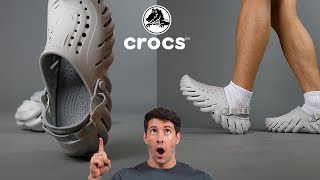 are these the BEST Crocs of 2023 Croc ECHO Clogs on feet and review [upl. by Jackie]