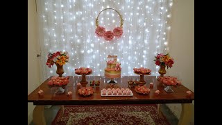 COMO FAZER Decoração de Festa Linda e Simples em Casa [upl. by Eelsha]