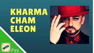 Lesson 93 HARMONICA C  Intro Karma Chameleon Culture Club  Easy Tabs [upl. by Atiuqcir]