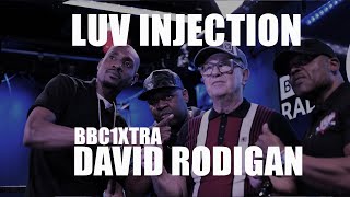 Luv Injection meets David Rodigan Behind the Scenes BBC1Xtra [upl. by Rafiq700]