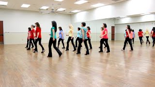 Nothing But You  Line Dance Dance amp Teach in English amp 中文 [upl. by Alihet508]