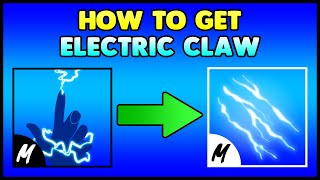 Blox Fruits How to get ELECTRIC CLAW [upl. by Airotcivairam828]