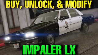 How to Buy Unlock Trade Price amp Modify the Impaler LX Cruiser  GTAV Online [upl. by Mckeon]