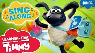 Timmy Time Theme Singalong  Learning Time with Timmy  Songs for Children [upl. by Einafets]