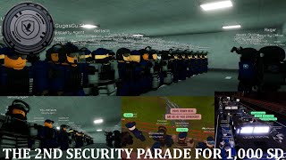 SCI Pathos III The 2nd Security parade for 1000 SD Members [upl. by Zamir]