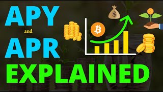 APY amp APR Explained  Cryptocurrency  Money  Banks [upl. by Jamil]