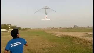 Rogallo Wing  Aeromodelling Club Summer Project IIT Kanpur 2016 [upl. by Adian676]