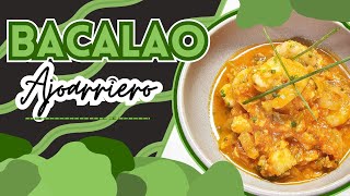 Bacalao Ajoarriero al Estilo Tradicional [upl. by Gillmore]