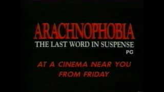 Arachnophobia UK TV Spot 1990 [upl. by Eryt]