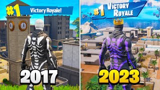 Winning in EVERY Fortnite Season [upl. by Anawit885]