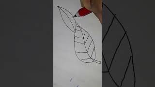 Scratch your pen on the flippest leaf art drawing fyp foryou leaf scratch pen penartist [upl. by Alat]