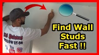 How to find studs in a Wall and Ceiling made Easy [upl. by Ingamar]