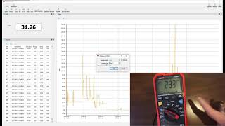 Quick Demo of UNIT UT61Es Bidirectional USB Data Link [upl. by Reggy839]