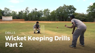 Wicket Keeping Drills  Part 2  Cricket [upl. by Calloway]