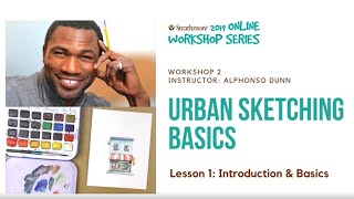 Urban Sketching Essentials with Alphonso Dunn [upl. by Aeel]