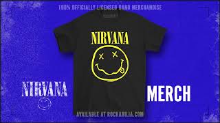 Best Nirvana Tshirts and Merch to Buy [upl. by Asirac]