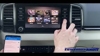 Tutorial Android Auto verbinden  Skoda Karoq [upl. by Irv140]