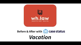 WH Law Vacation Is Vacation [upl. by Oralie]