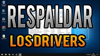 Guardar Drivers Antes de Formatear Windows 1087 Gratis 2020 [upl. by Ettolrahc789]