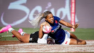 France 7 féminin  Les essais de Dubai 7S [upl. by Erodoeht]