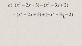 Operations with polynomials 4d  adding subtracting multiplying and dividing [upl. by Nnairrek]