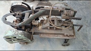 Antique Power Hacksaw  SawMaster Restoration [upl. by Dunstan]