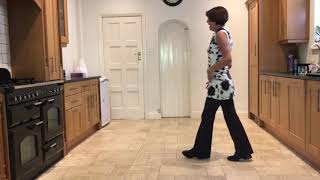 Senorita LaLaLa Line Dance Tutorial [upl. by Bruis]