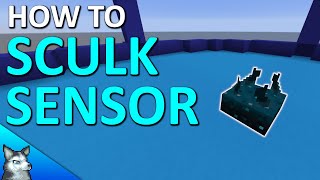 How To Use The Sculk Sensor  Detecting Certain Events [upl. by Bendicty]