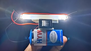 Simple Emergency Torch Light Using Led Light [upl. by Rednazxela]