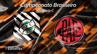 FIGUEIRENSE X POUSO ALEGRE  AO VIVO [upl. by Salter]