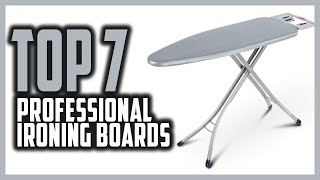 Best Professional Ironing Board In 2024  Top 7 Professional Ironing Boards For Your Laundry Room [upl. by Eugatnom]