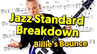 Jazz Harmony Breakdown Billies Bounce [upl. by Aneehsyt]