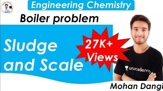 Sludge  scale  sludge and scale formation  boiler problems  btech chemistry  Mohan dangi [upl. by Lipson]