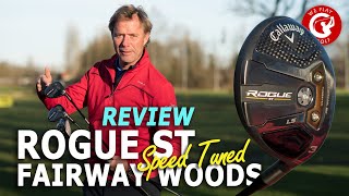 NEW 2022 Callaway ROGUE ST Fairway woods  Full Review [upl. by Torp]