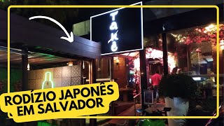 TAKÊ  Rodizio japonês em Salvador [upl. by Attenov658]