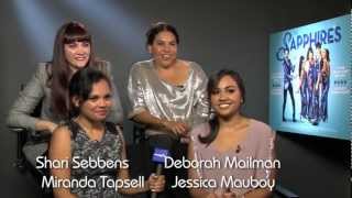 The Sapphires  Cast Interviews [upl. by Ledah]