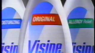 Visine Eye Drops Commercial Gets the Red Out 1996 [upl. by Yraeg247]