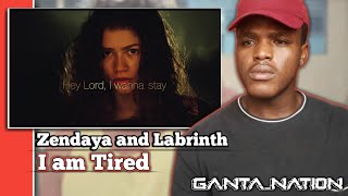 Labrinth amp Zendaya  Im Tired From quotEuphoriaquot An HBO Original Series Lyric Video 😥💔 Reaction [upl. by Skippie]