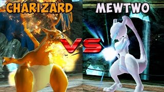 Pokemon battle revolution  Charizard vs Mewtwo [upl. by Haim]