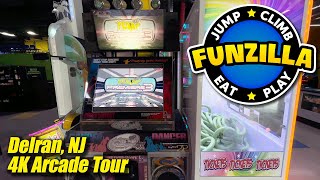 Funzilla Delran NJ 4K arcade walkthrough amp tour December 2024 [upl. by Warwick]