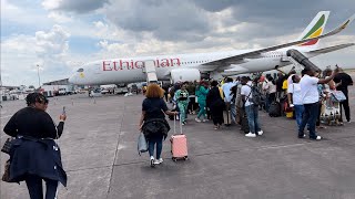 KinshasaBruxelles via Addis Ababa [upl. by Ahgem]