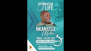 Life Celebration of Nkanyiso Mathe [upl. by Willing]