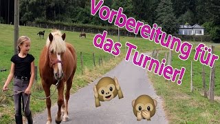 TURNIERVORBEREITUNG  Meine Reitstunde  Marina und die Ponys [upl. by Olaznog]