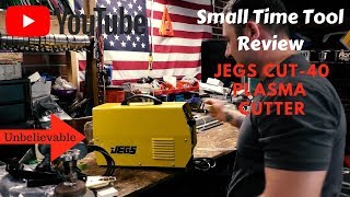 Jegs Cut40 plasma cutter review SO IMPRESSED [upl. by Misab]