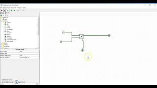 Logisim tutorial Simulating a D flip flop [upl. by Acinat]